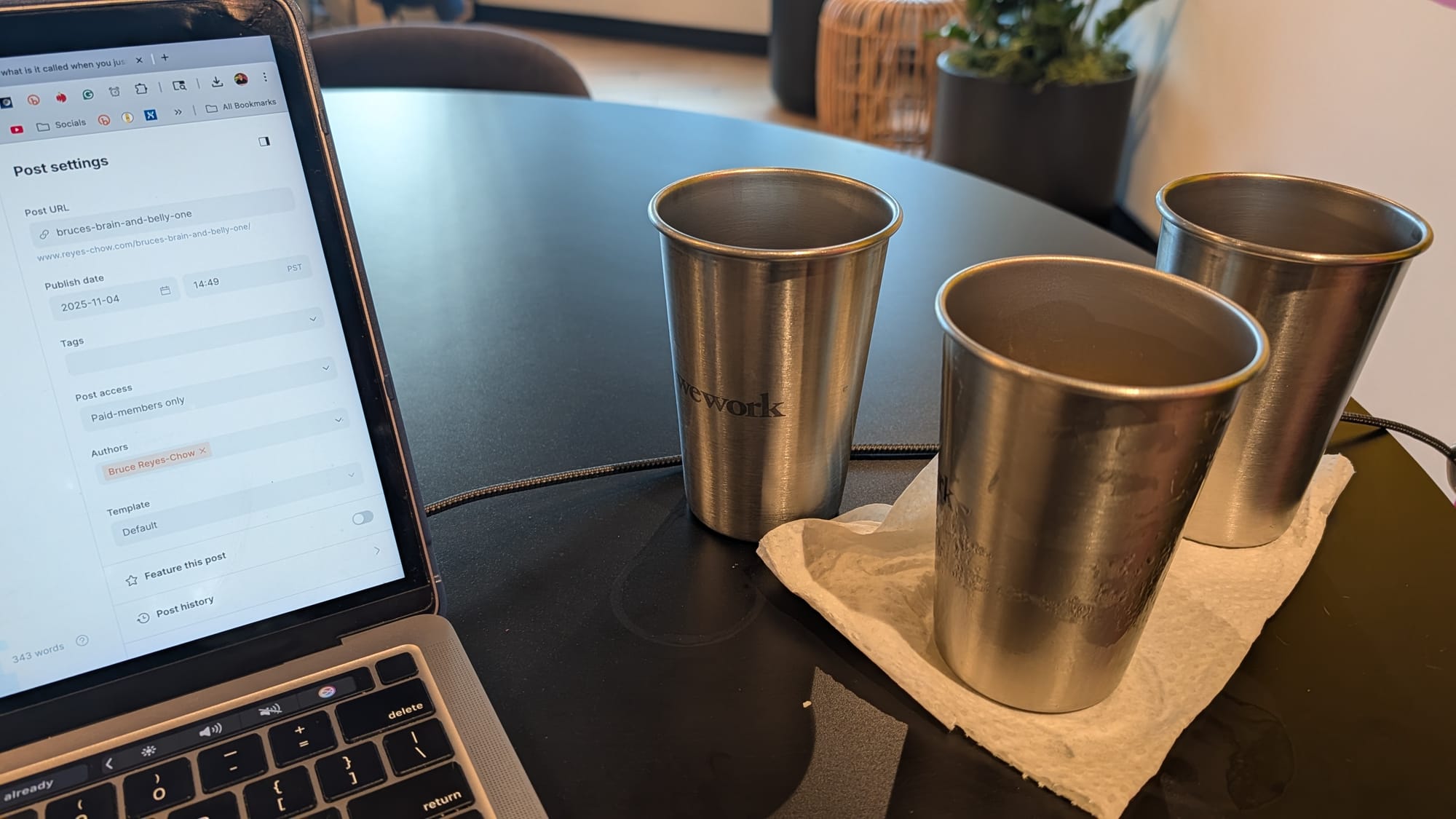 Beverages with Bruce: An Introduction