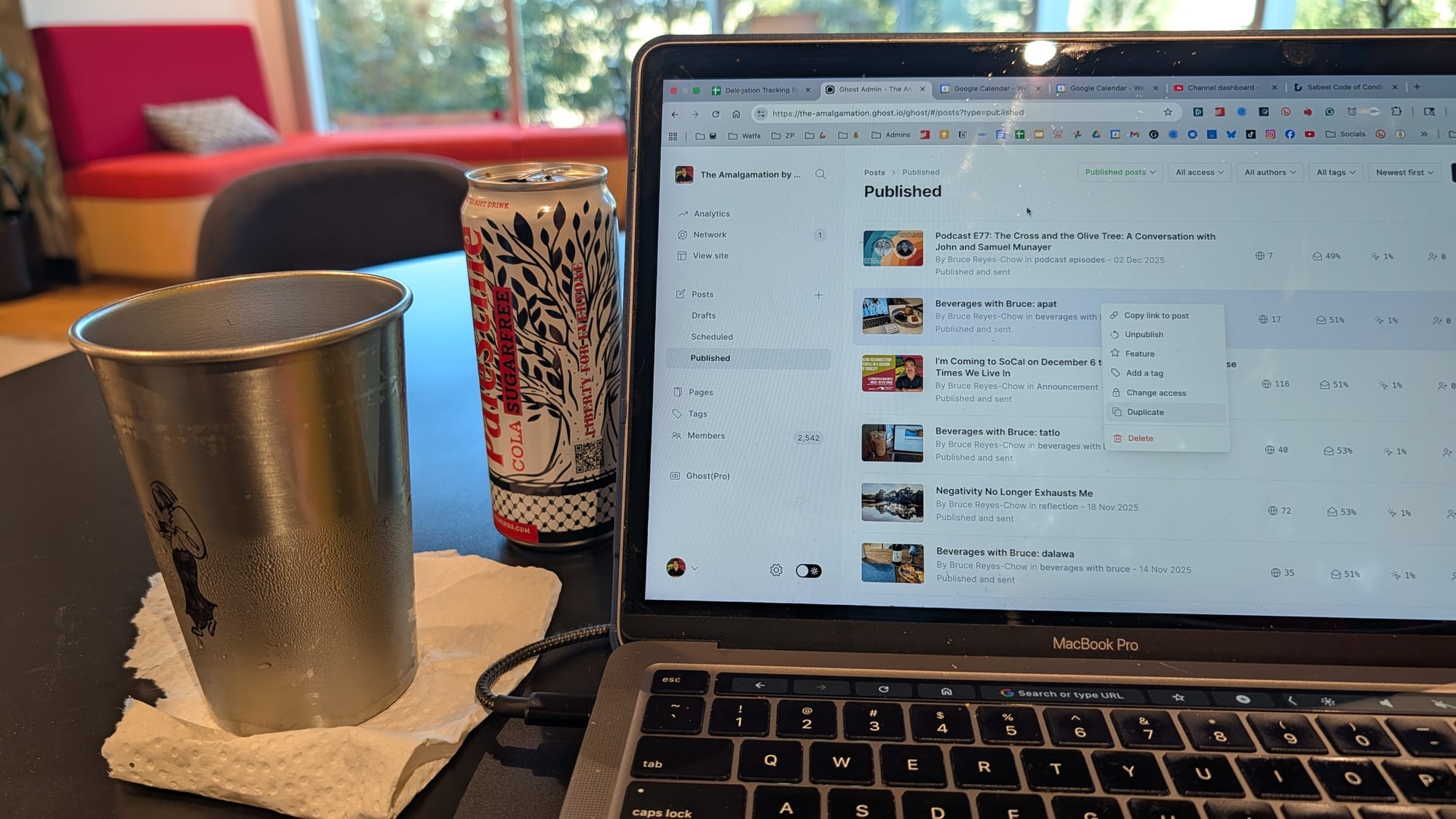 Beverages with Bruce: lima